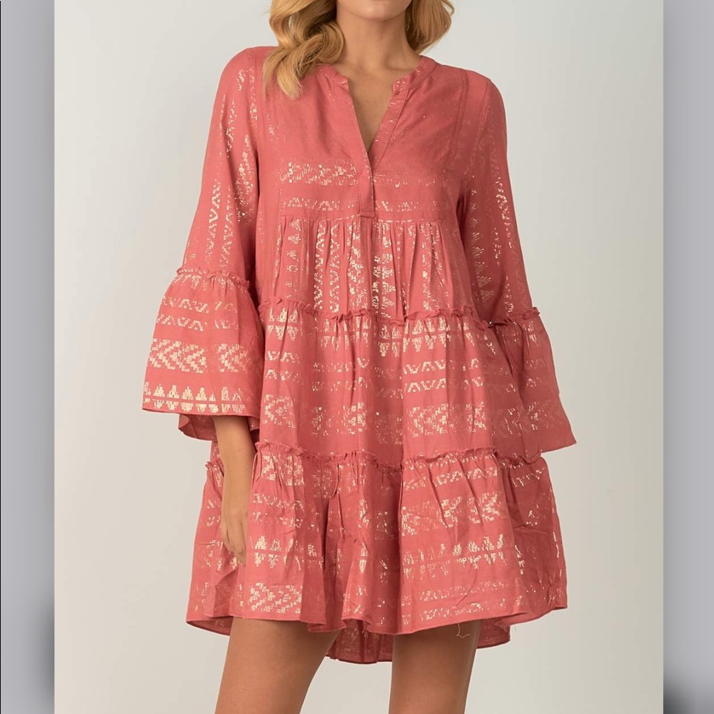 Clara dress size XS in rose gold BRAND NEW